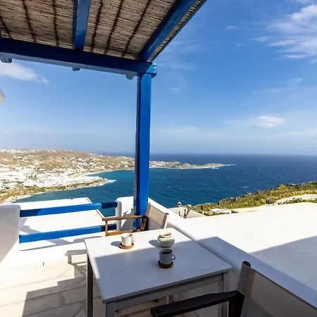 Вилла Mykonos Psarou Place With Private Jacuzzi *