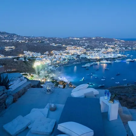Villa Mykonos Psarou Place With Private Jacuzzi