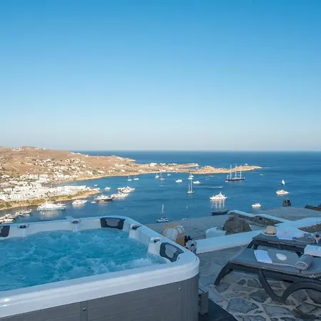 Mykonos Psarou Place With Private Jacuzzi *