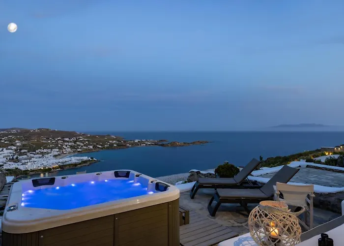 Mykonos Psarou Place فيلة بسارو