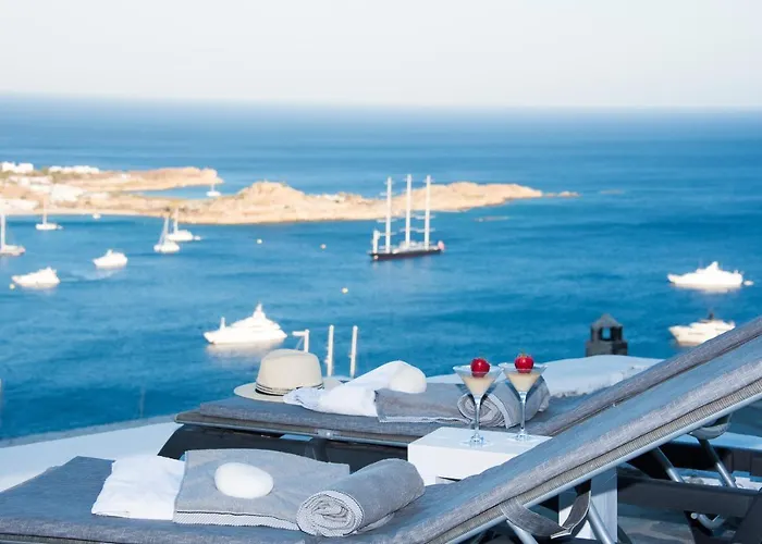 فيلة Mykonos Psarou Place بسارو