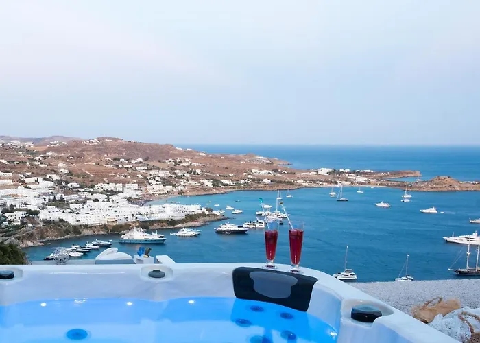 فيلة Mykonos Psarou Place بسارو