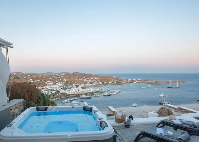 Mykonos Psarou Place ヴィラ