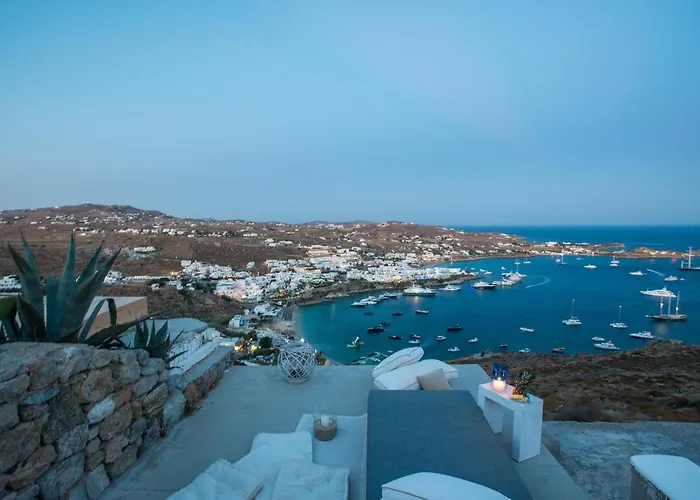 فيلة Mykonos Psarou Place بسارو