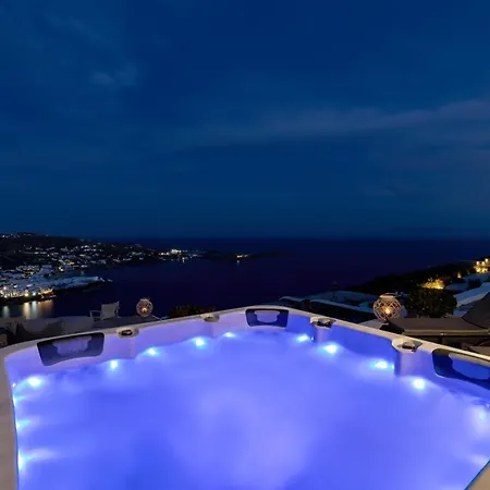Villa Mykonos Psarou Place With Private Jacuzzi *