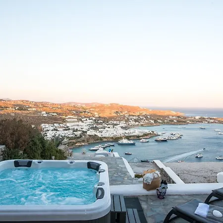 Villa Mykonos Psarou Place With Private Jacuzzi