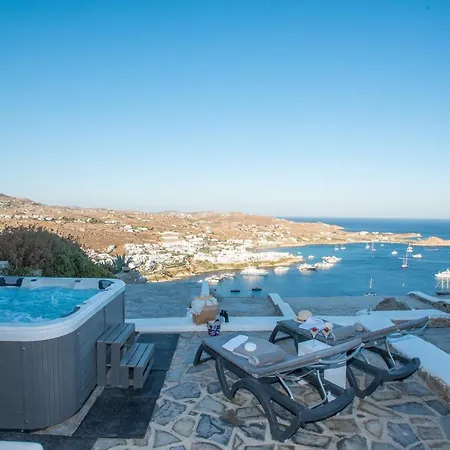 Villa Mykonos Psarou Place With Private Jacuzzi *