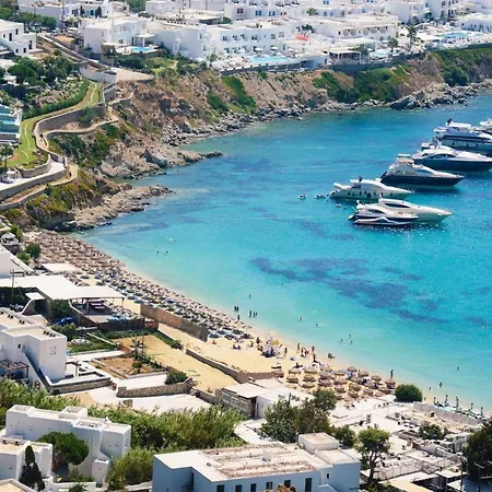 Villa Mykonos Psarou Place With Private Jacuzzi Psarrou