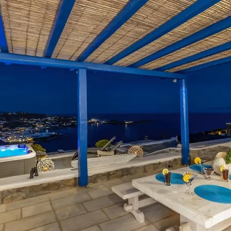 Villa Mykonos Psarou Place With Private Jacuzzi Psarou (Mykonos)