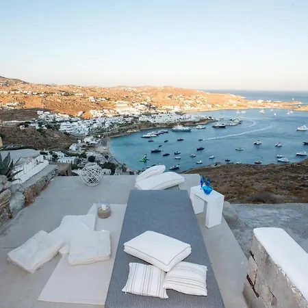 Mykonos Psarou Place With Private Jacuzzi Villa Pszarú